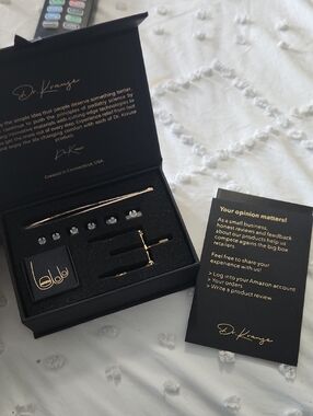 Gold Ear Care Kit - Portable Ear Cleaning Tool Set